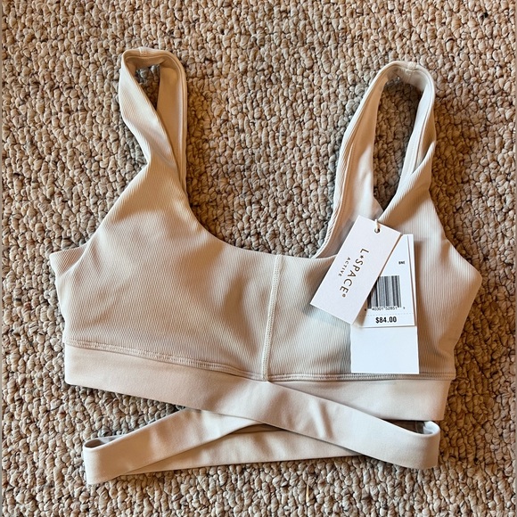 NWT L Space Bobby Bra in Cream/Ivory - Picture 5 of 5